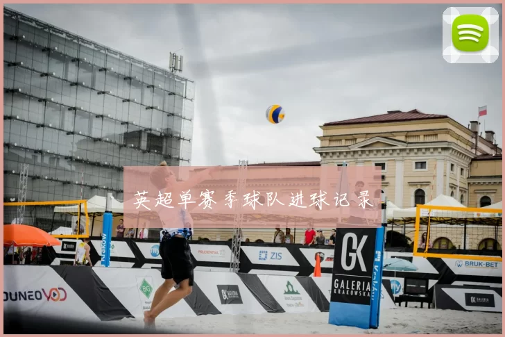 英超单赛季球队进球记录