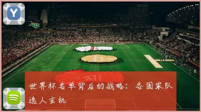世界杯名单背后的战略：各国家队选人玄机