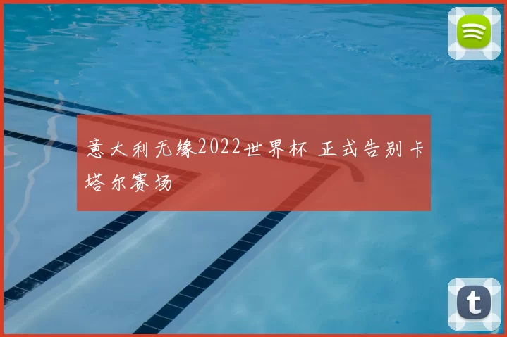 意大利无缘2022世界杯 正式告别卡塔尔赛场